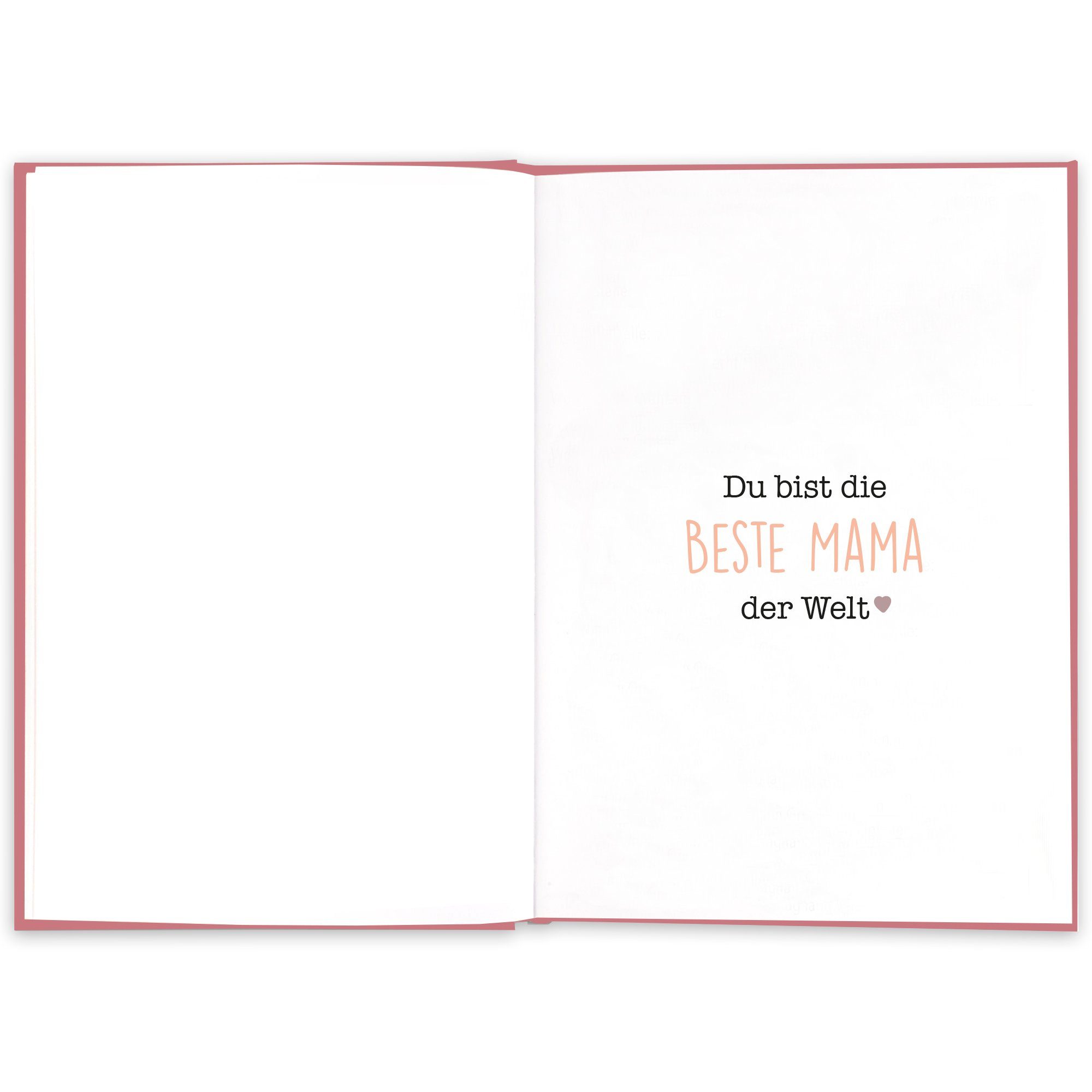 Geschenkidee Muttertagsgeschenk, die die zum Mama Geschenk CUPCAKES & KISSES Notizbuch für für Buch Mama, Mutter Ausfüllen,