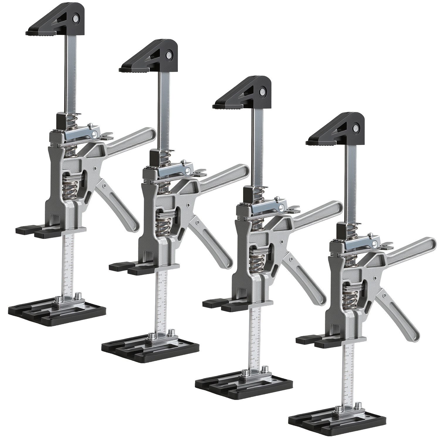 Clanmacy Plattenheber Handwerkzeugheber 4pcs Gipskartonplatten Hebevorrichtung Schrankheber, -]