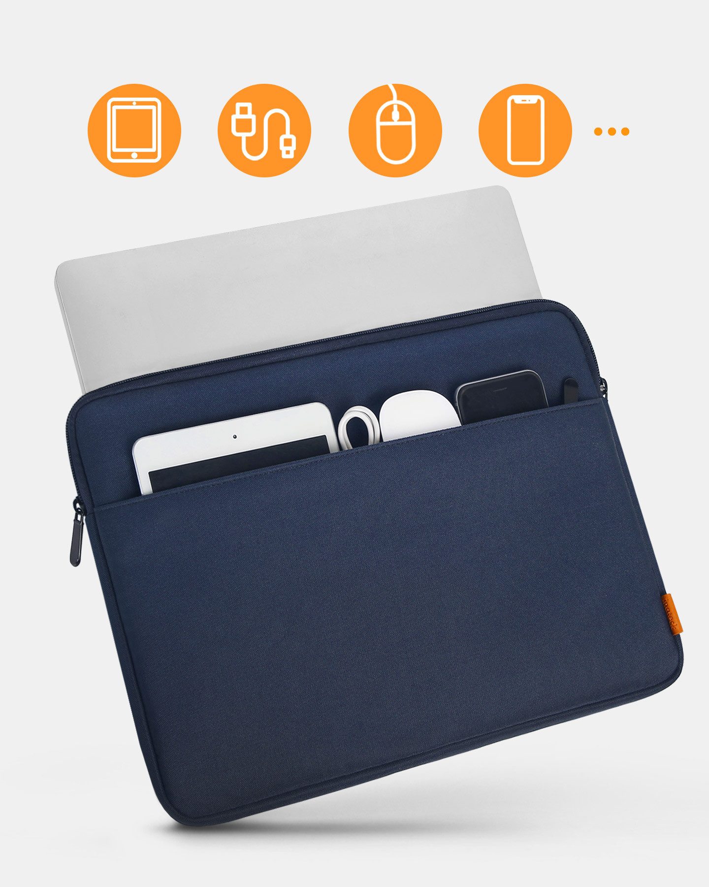 Inateck Laptop-Hülle 15.6 Zoll Laptoptasche Schutzhülle, für MacBook Pro 16 Zoll M5 – Bild 3 von 5