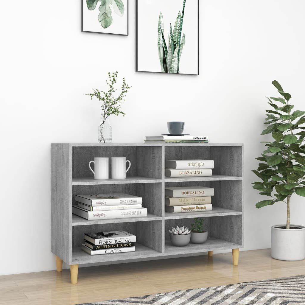 vidaXL Schranksystem Sideboard Grau Sonoma 103,5x35x70 cm Holzwerkstoff (1-St)