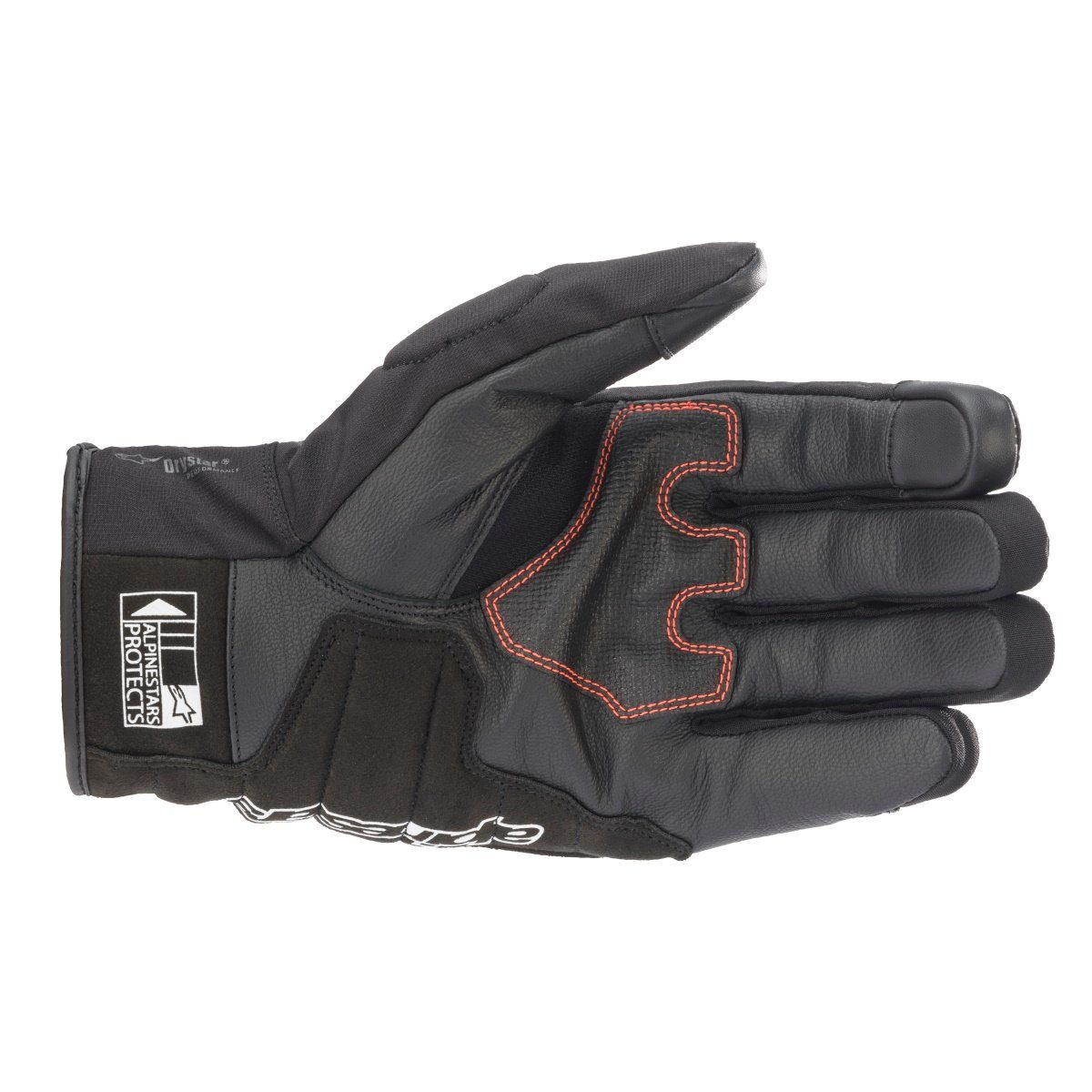 Alpinestars Motorradhandschuhe Alpinestars SMX Z Drystar Handschuhe schwarz / fluo-rot motorradhandschuhe für herren