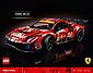 LEGO® Konstruktionsspielsteine »Ferrari 488 GTE “AF Corse #51” (42125), LEGO® Technic«, (1677 St), Made in Europe, Bild 4