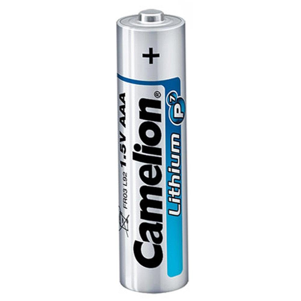 Camelion Camelion FR03 Lithium Batterie AAA FR03 - 2 Stück Batterie, (1,5 Volt V)