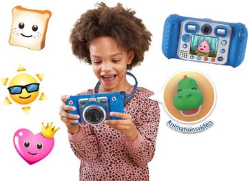 Vtech® KidiZoom Duo Pro, blau Kinderkamera (inklusive Tragetasche)