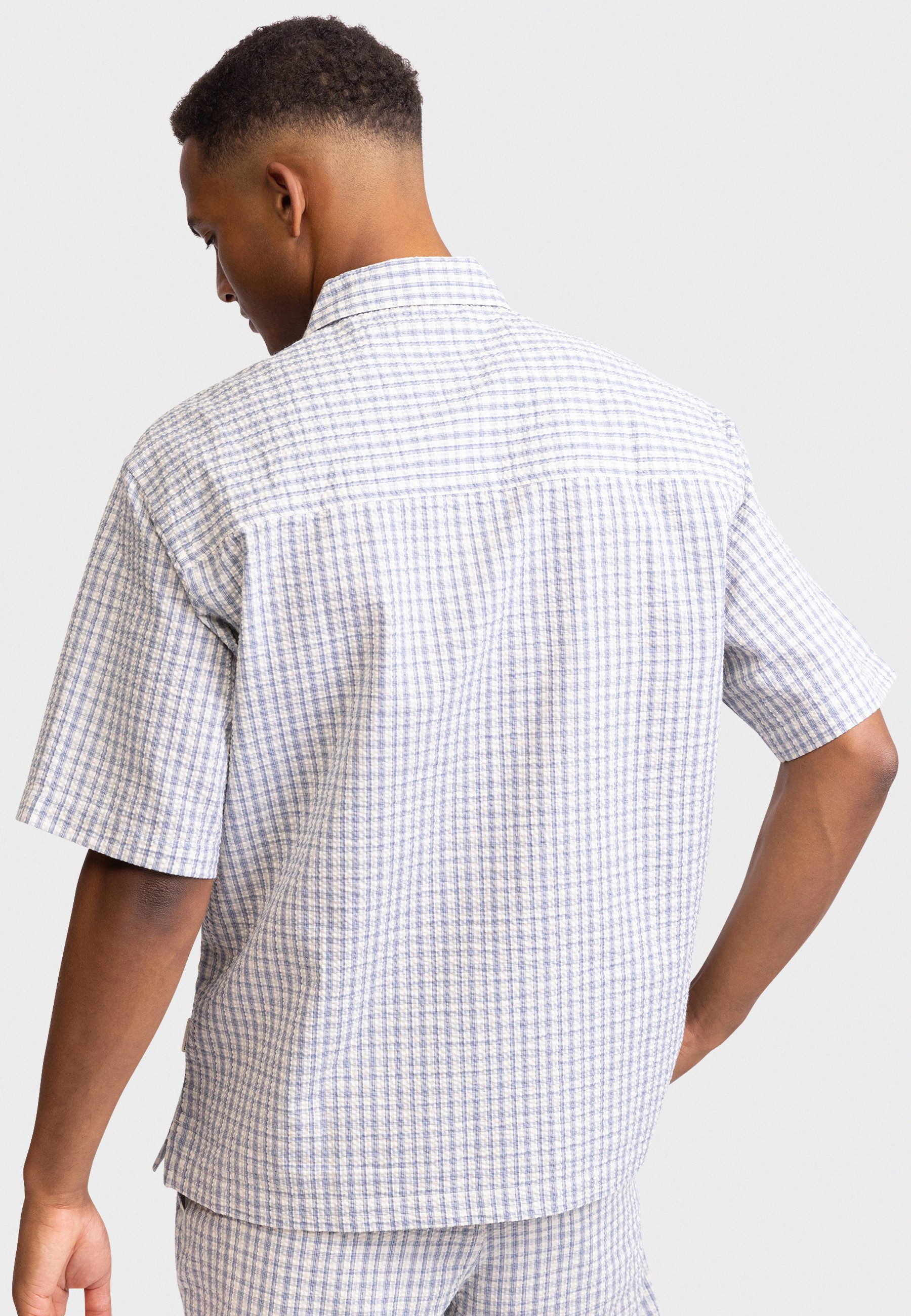 REDEFINED REBEL Kurzarmhemd Redefined Rebel Shirt RRRowdy Shirt OVERSIZED FIT