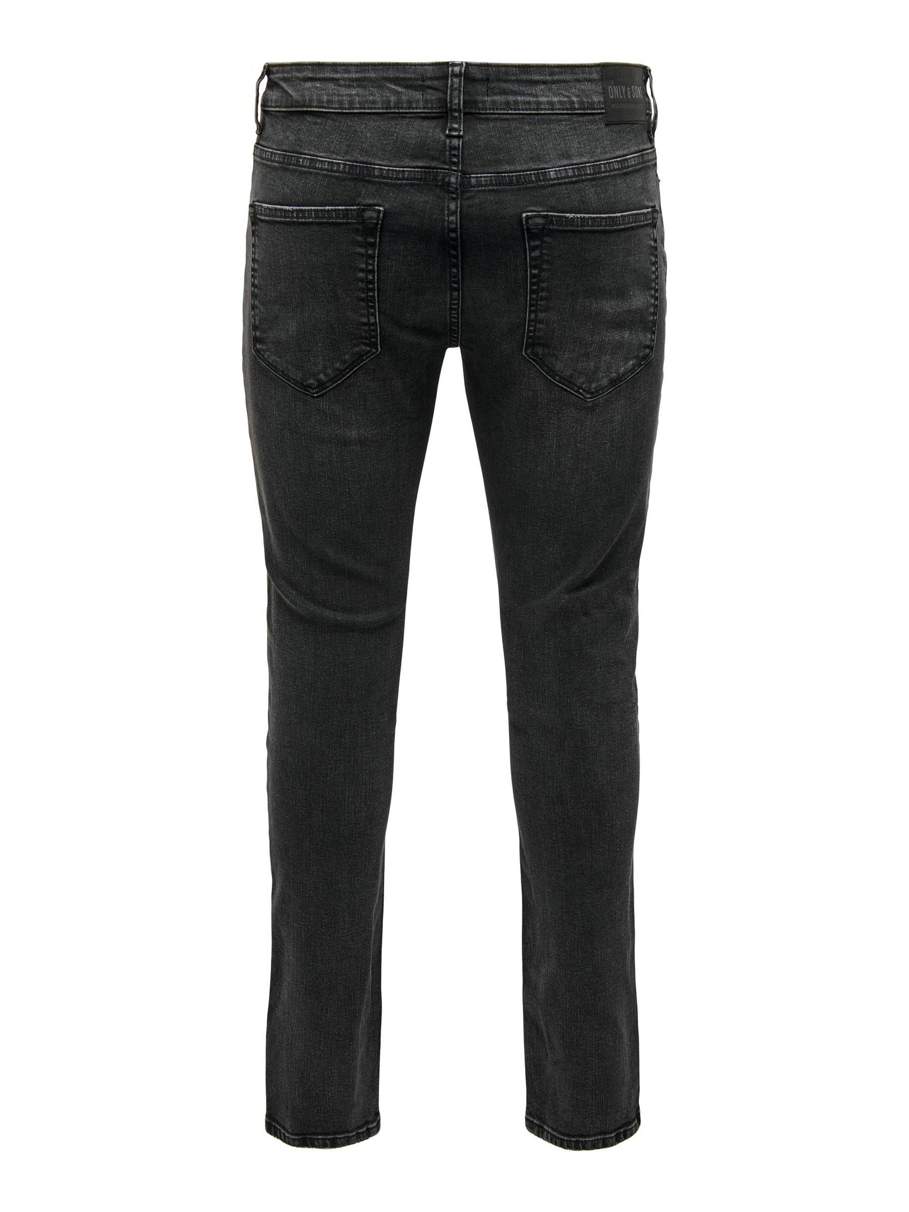 ONLY & SONS Slim-fit-Jeans Jeans Slim Fit Denim Pants für Recyceltes Material, Baumwolle nachhaltig unifarben wärmend