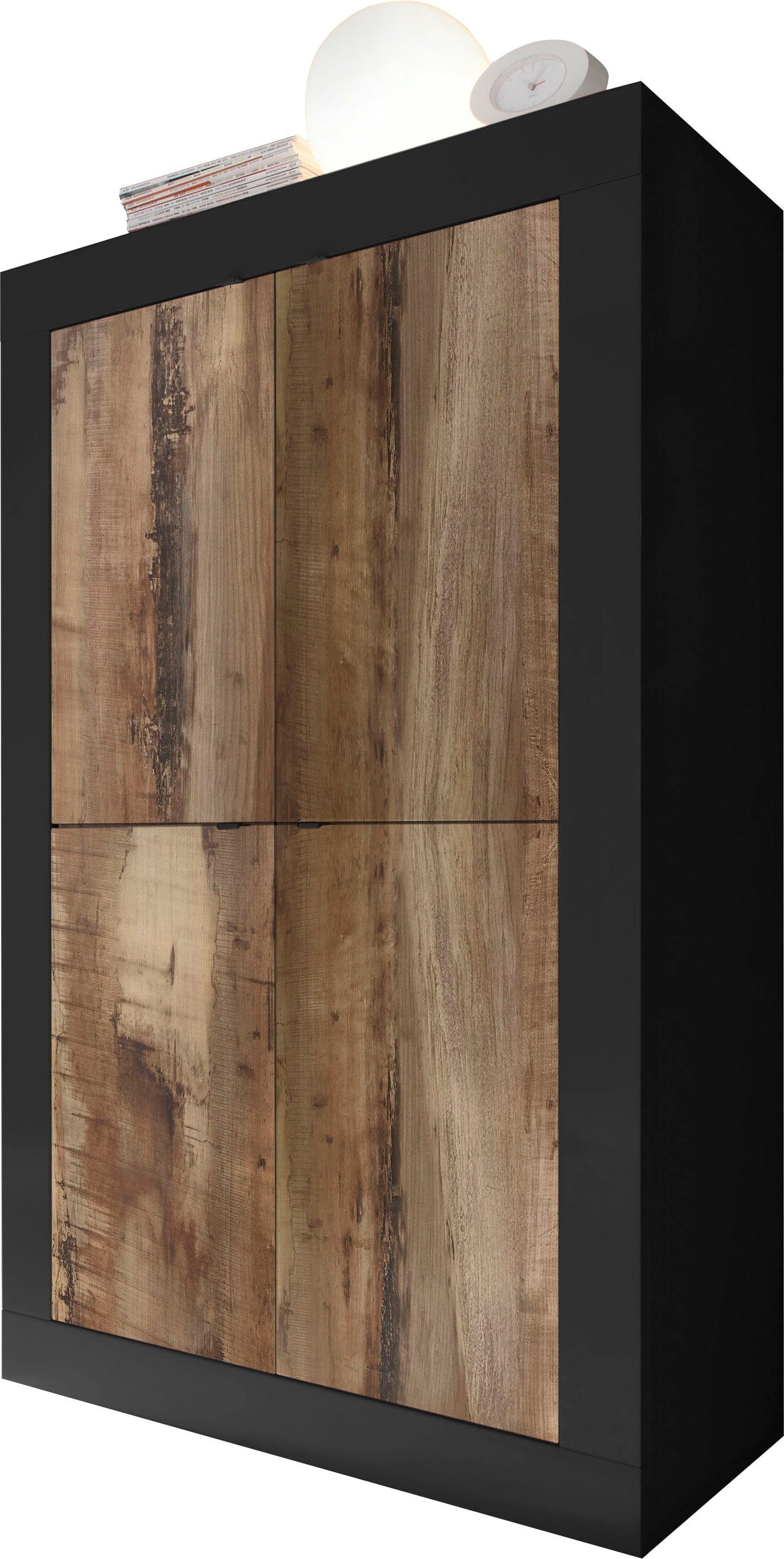INOSIGN Highboard "Basic Höhe 162 cm, Breite 102 cm, Kommode 4 Türen, Hochk günstig online kaufen
