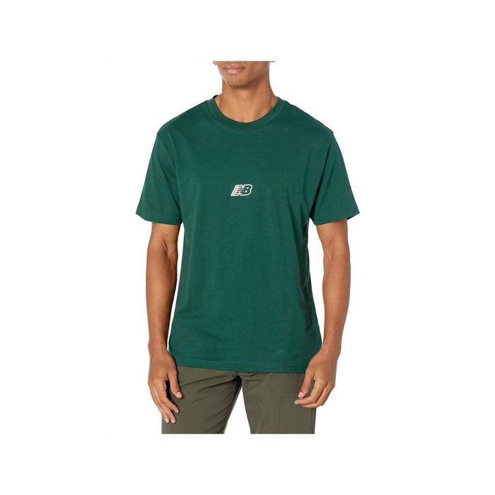 New Balance T-Shirt dunkel-grün (1-tlg)