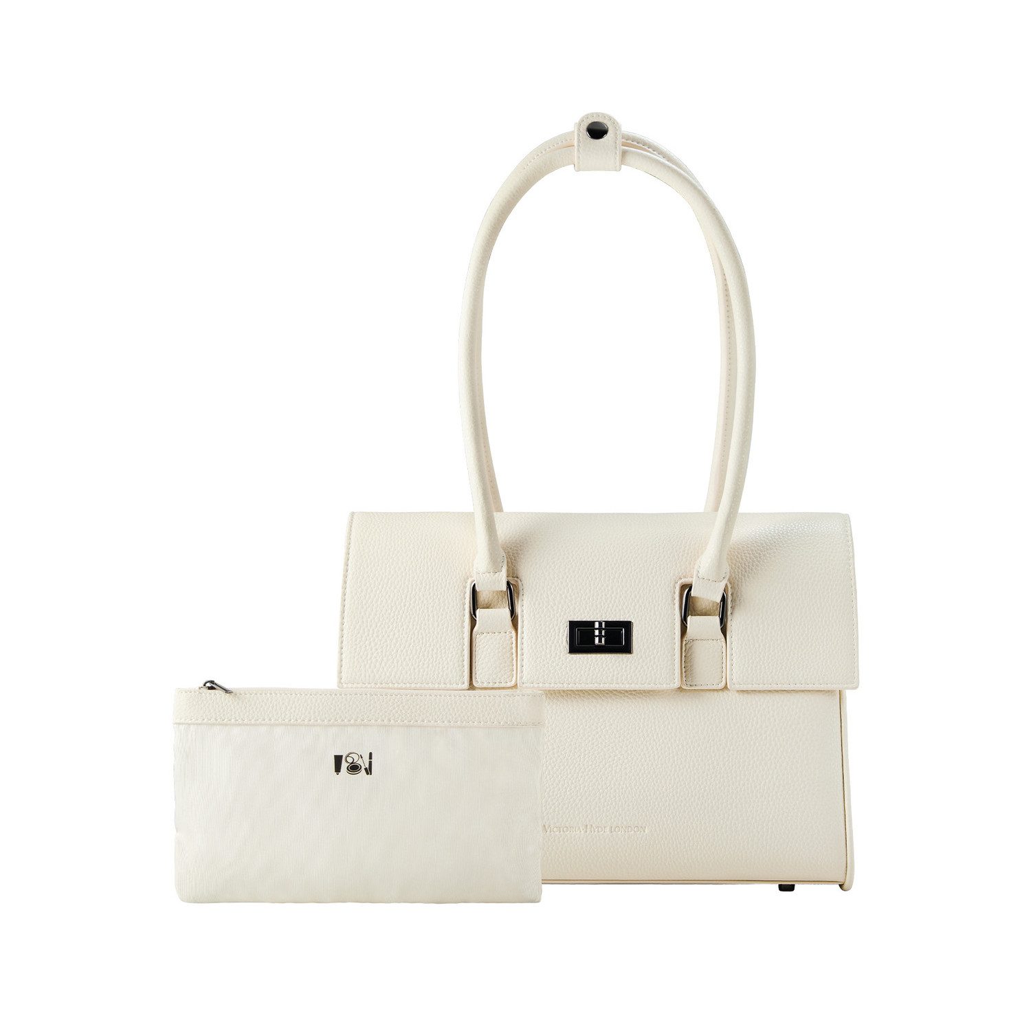 Victoria Hyde Handtasche Schultertasche Handtasche, Damentasche, Shopper, Einkaufstasche (Kein Set, Kein Set), klassisch – Bild 4 von 5