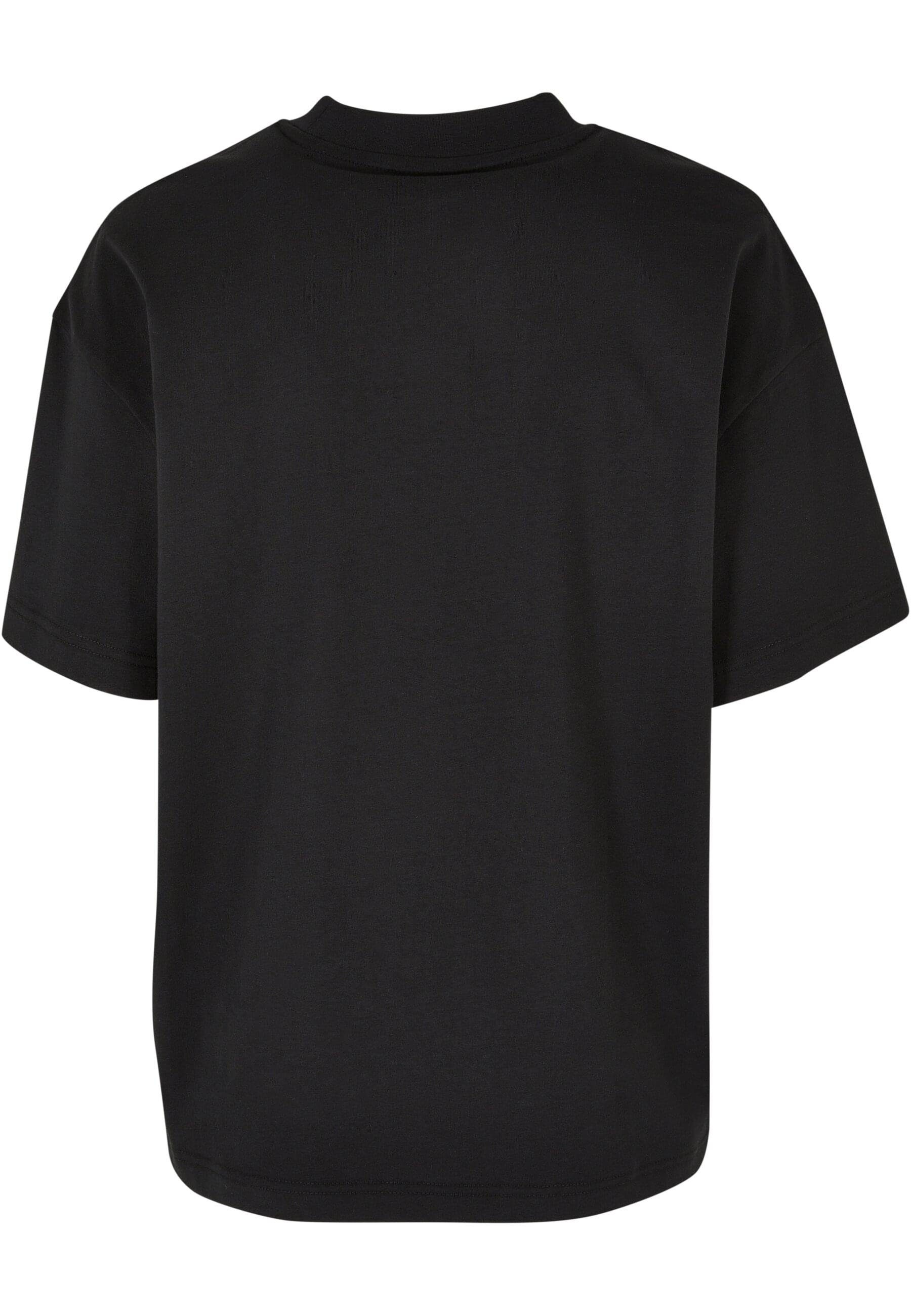 URBAN CLASSICS Langarmhemd Urban Classics Damen Ladies Oversized Flock Tee günstig online kaufen