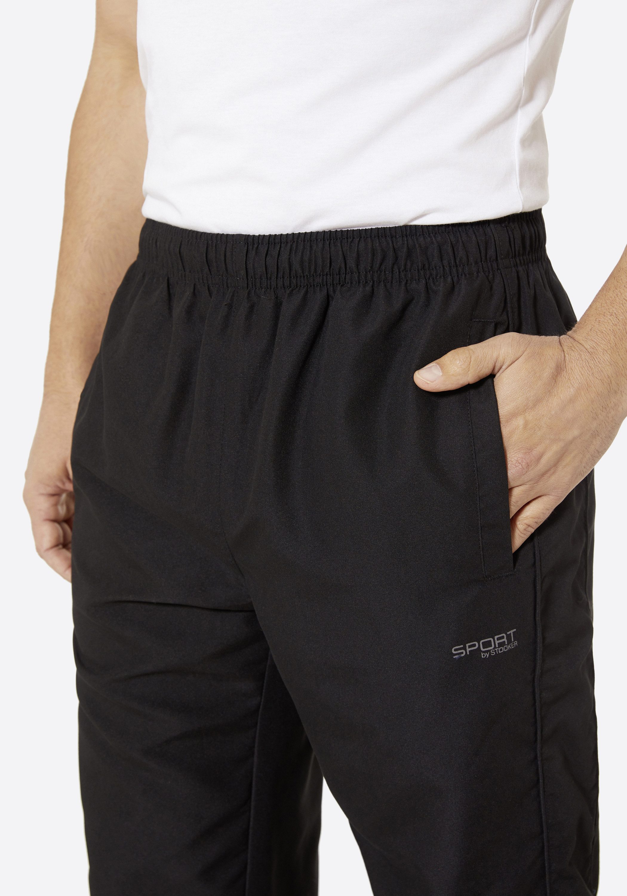 Stooker Men Sporthose Microfaser Trainingshose Regular Fit Sport Microfaser für Herren