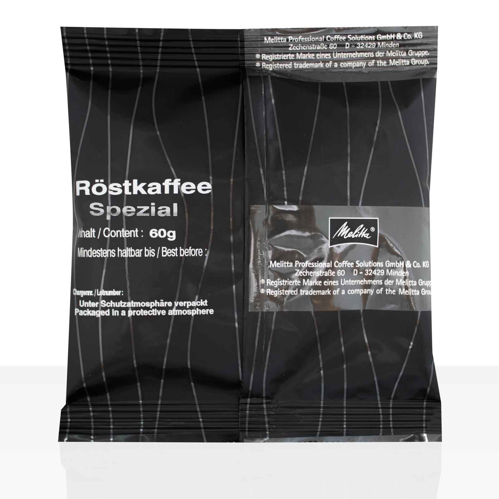 Melitta Kaffee Melitta Röstkaffee Spezial - 75 x 60g Kaffee gemahlen, Filterkaffee