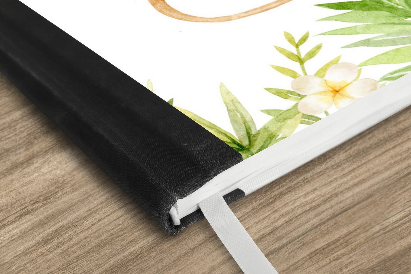 Thumbnail - MuchoWow Notizbuch Löwe - Dschungel - Blumen - Blätter, Notebook, Notizblock a5, Tagebuch, Journal Liniert