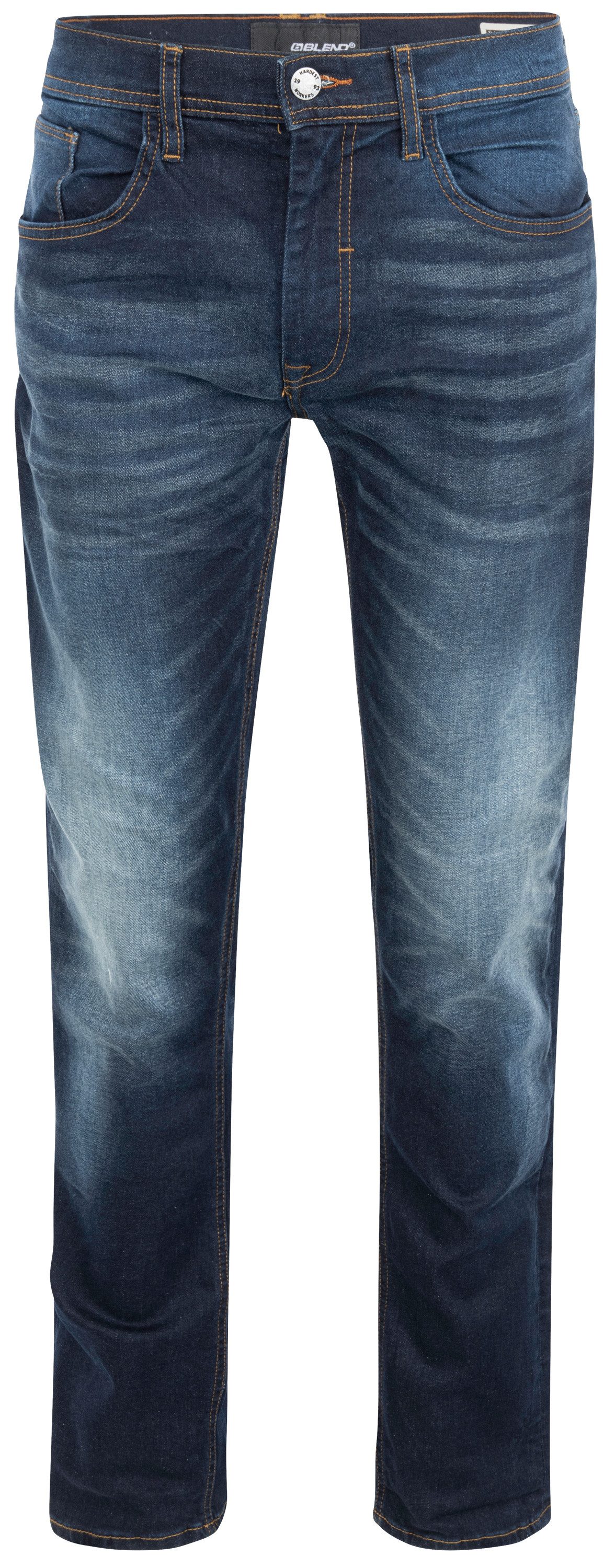 5-Pocket-Jeans BLEND JEANS TWISTER dark blue 20713302.202198