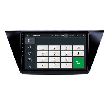 TAFFIO Für Volkswagen Touran II 10" Touchscreen Android Autoraid GPS CarPlay Einbau-Navigationsgerät