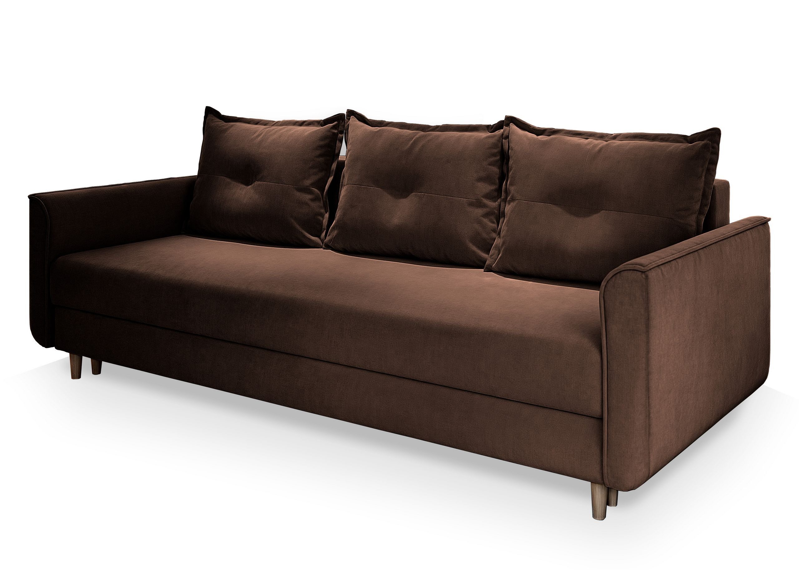 Masseno Sofa NAPOL mit Schlaffunktion, Schlafsofa, Couch mit Bettkasten