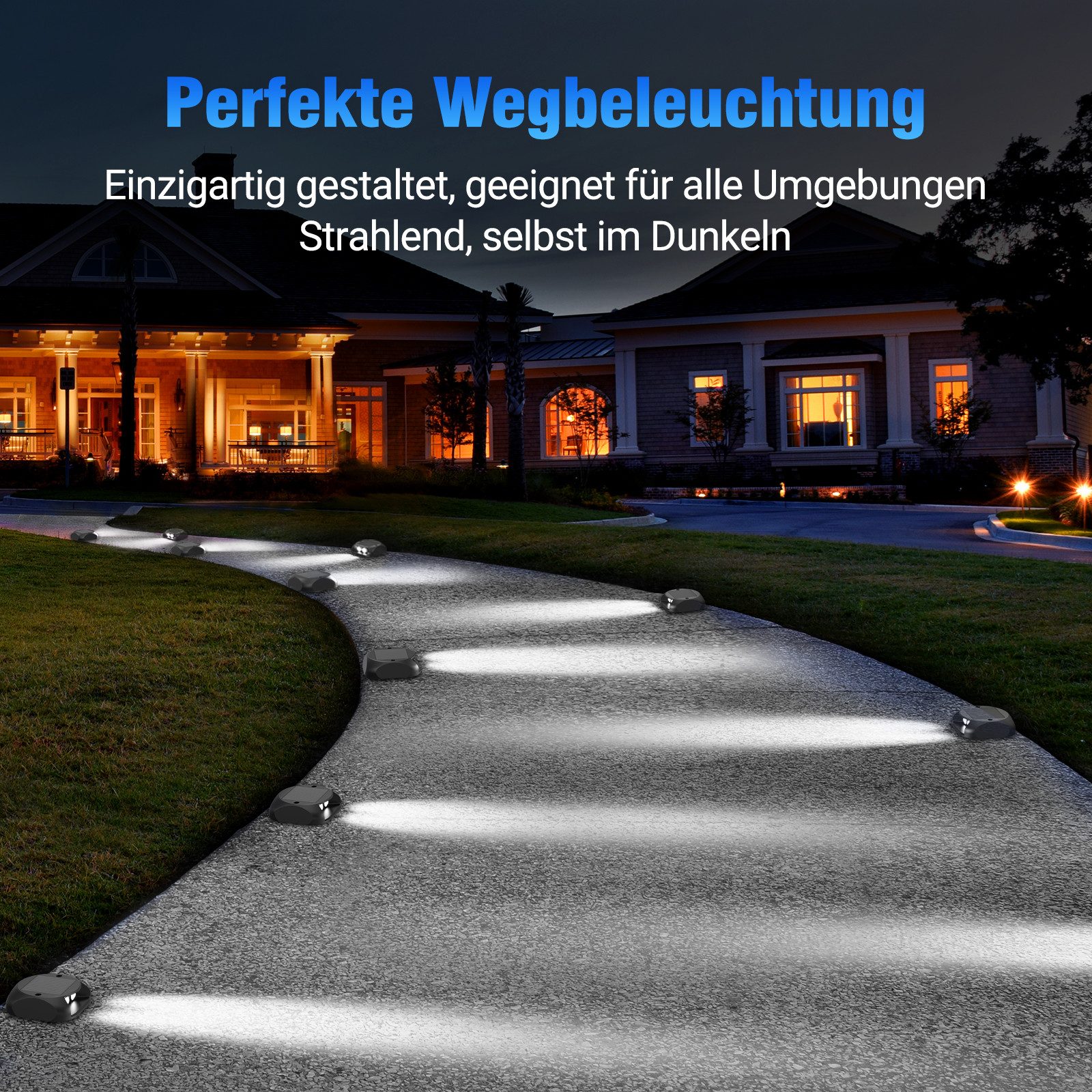 Elegear LED Solarleuchte 4/8 Stück Solarleuchten, günstig online kaufen