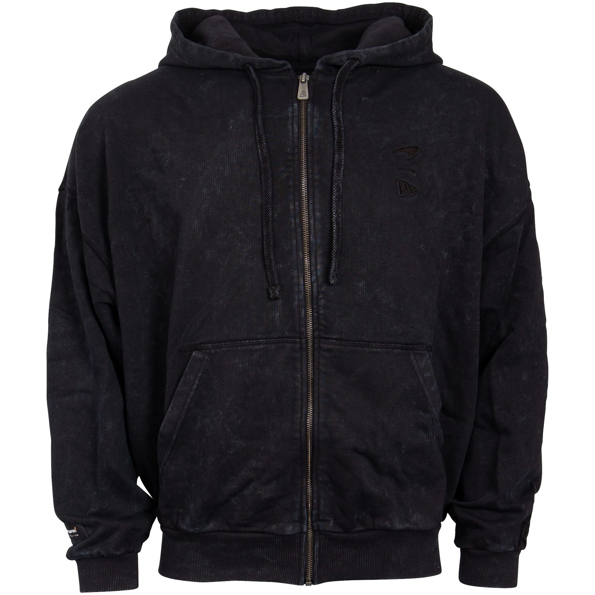 McLaren Kapuzensweatjacke McLaren F1 New Era Kapuzenjacke Washed - schwarz