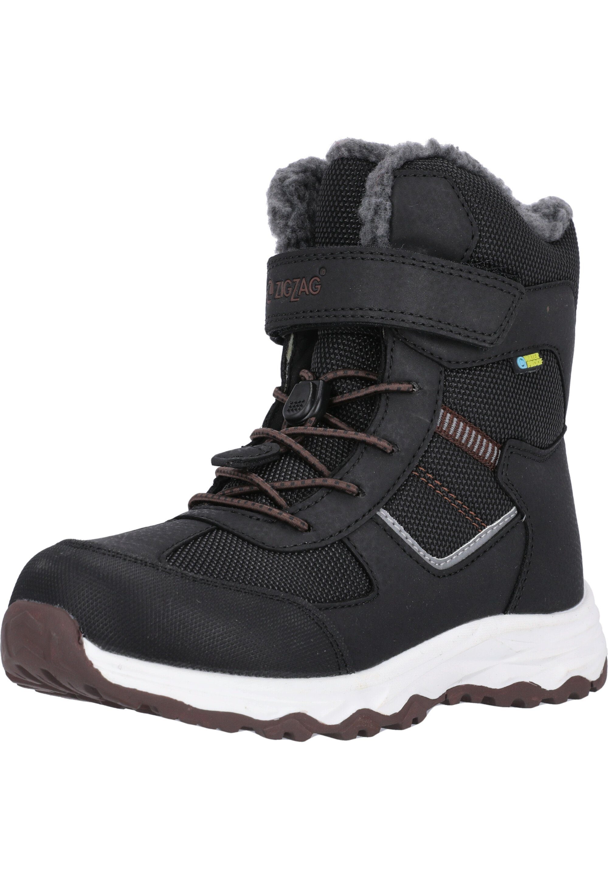 Stiefel Balful mit Funktion ZIGZAG schwarz wasserdichter