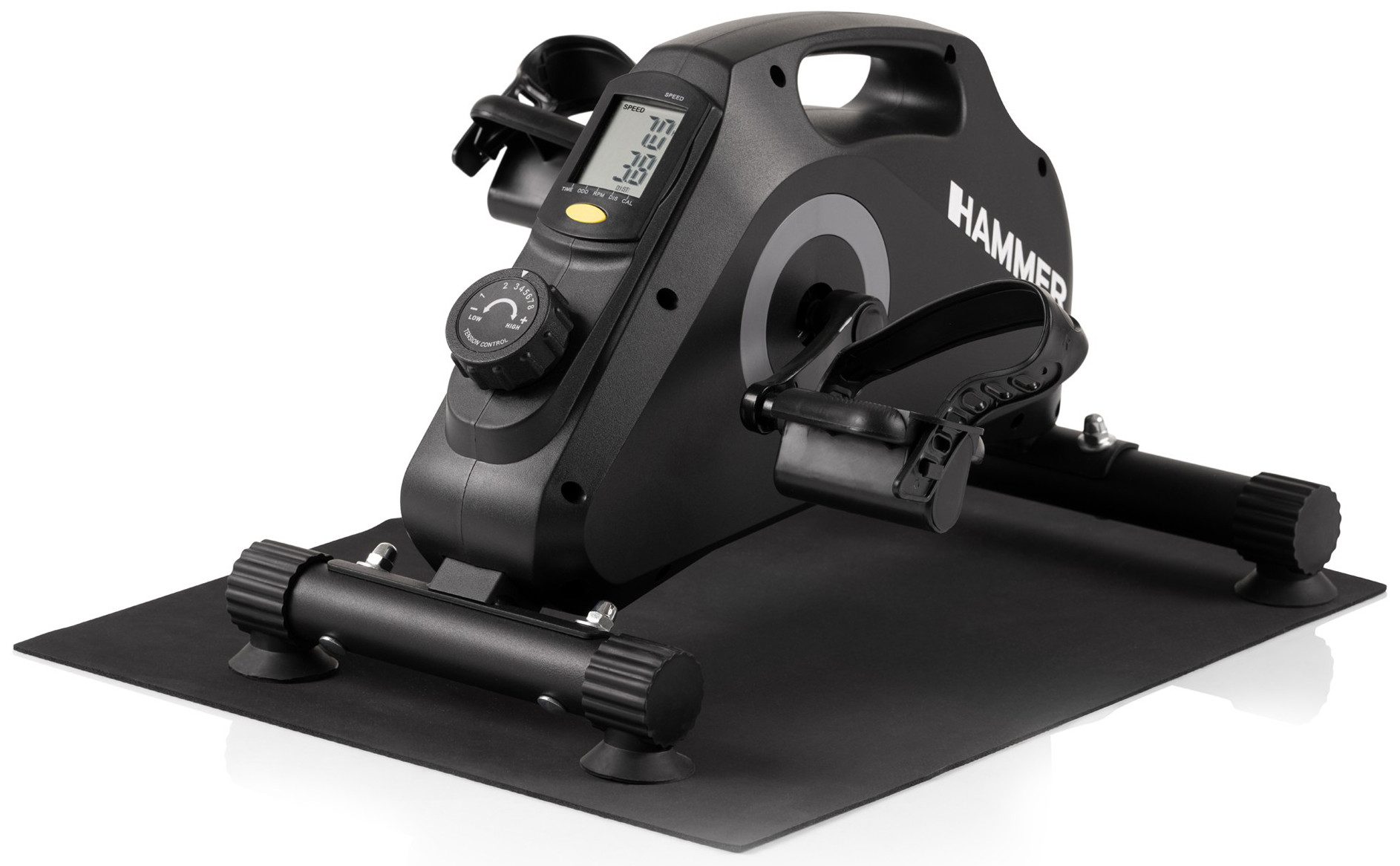 Hammer Heimtrainer Pedaltrainer Magnet, Arm und Beintrainer für Zuhause, Mini Bike