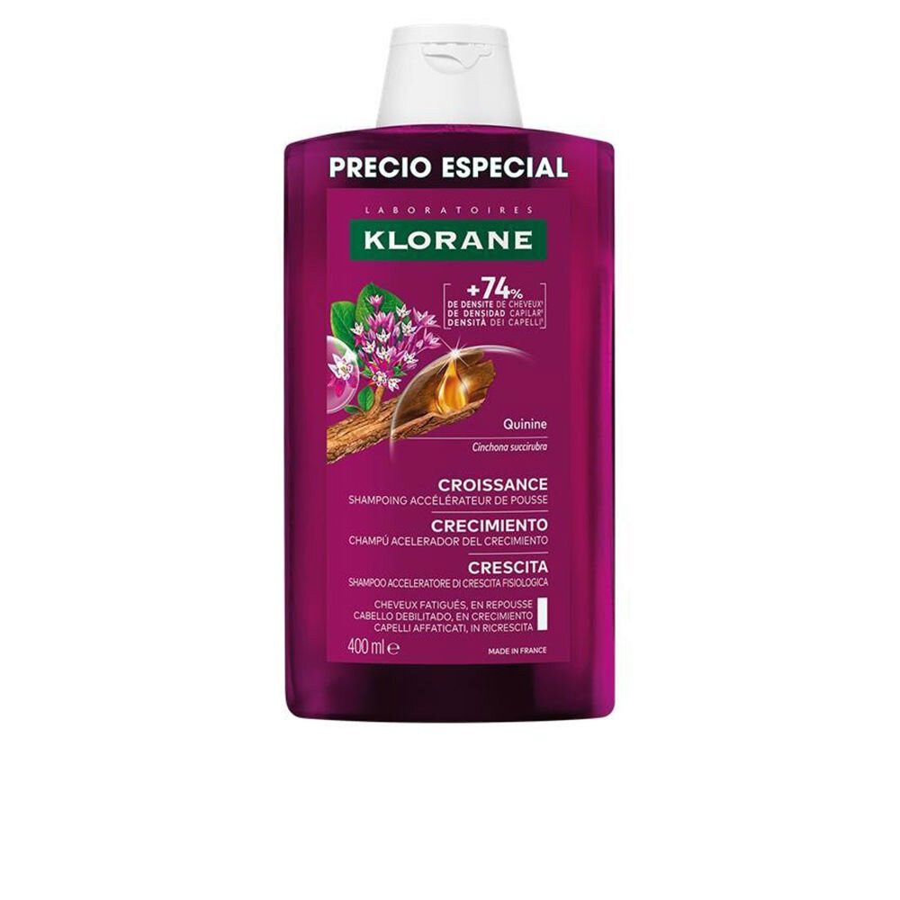 KLORANE Haarshampoo Shampoo zur Wachstumsbeschleunigung 400 ml