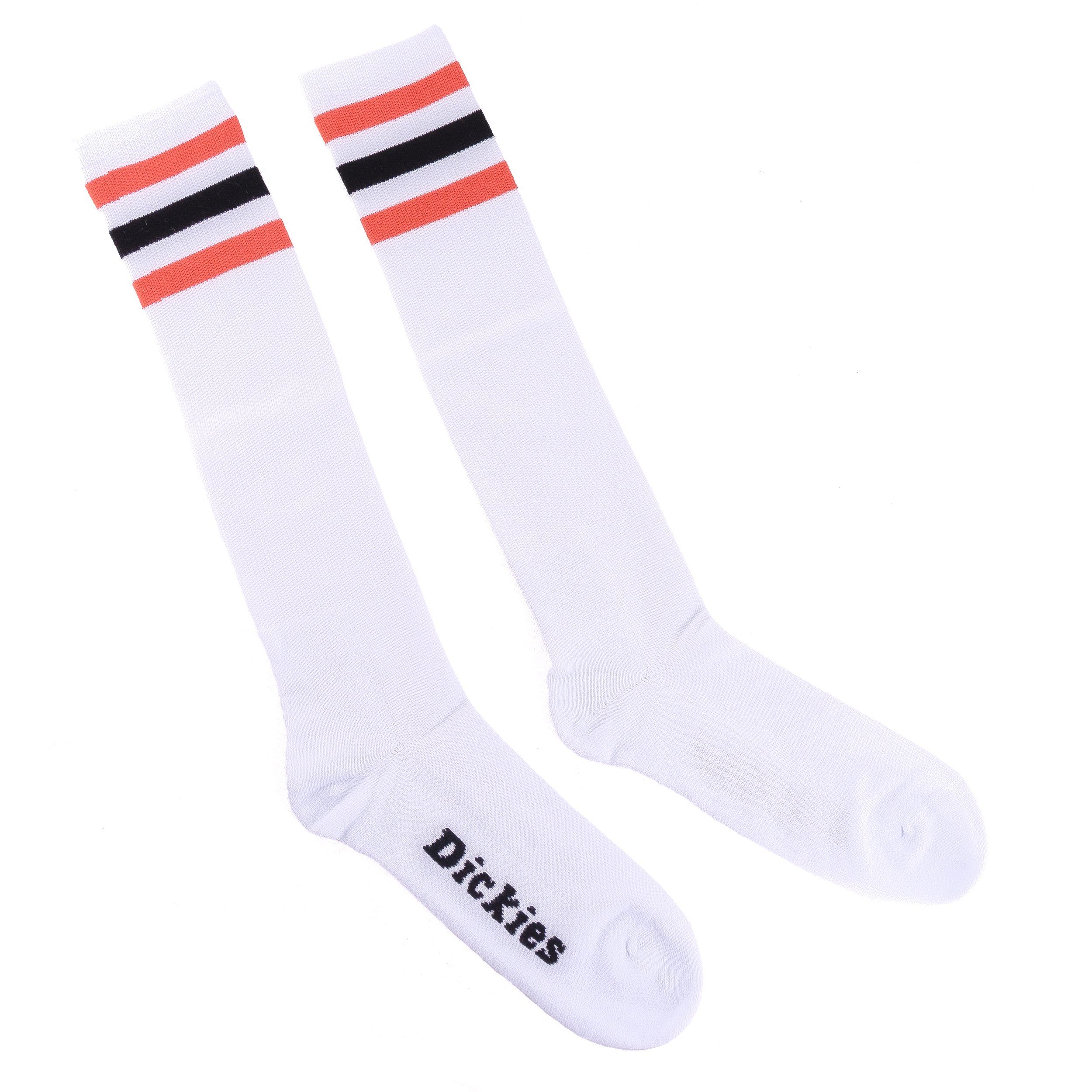 Dickies Freizeitsocken Socken Dickies Lutak (1-Paar) wht/red