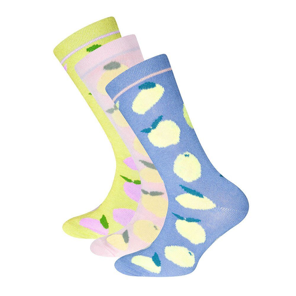 Ewers Socken Socken Zitronen (3-Paar)
