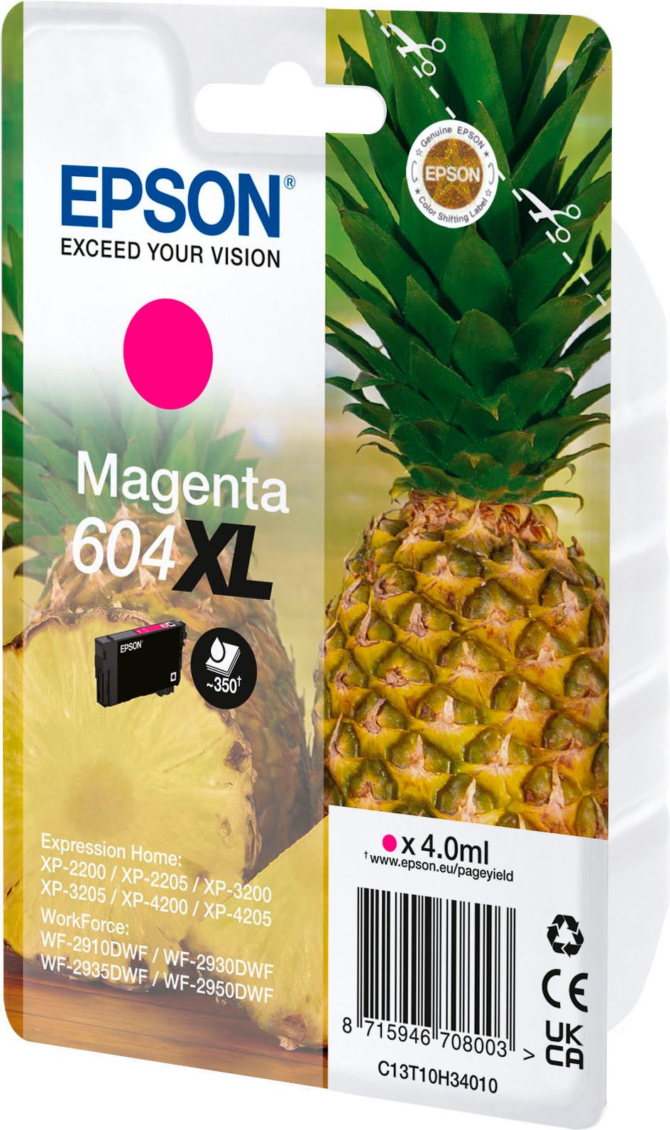 Epson Druckerpatronen (Einzeln, Multipacks, XL) Tintenpatrone (1-tlg)