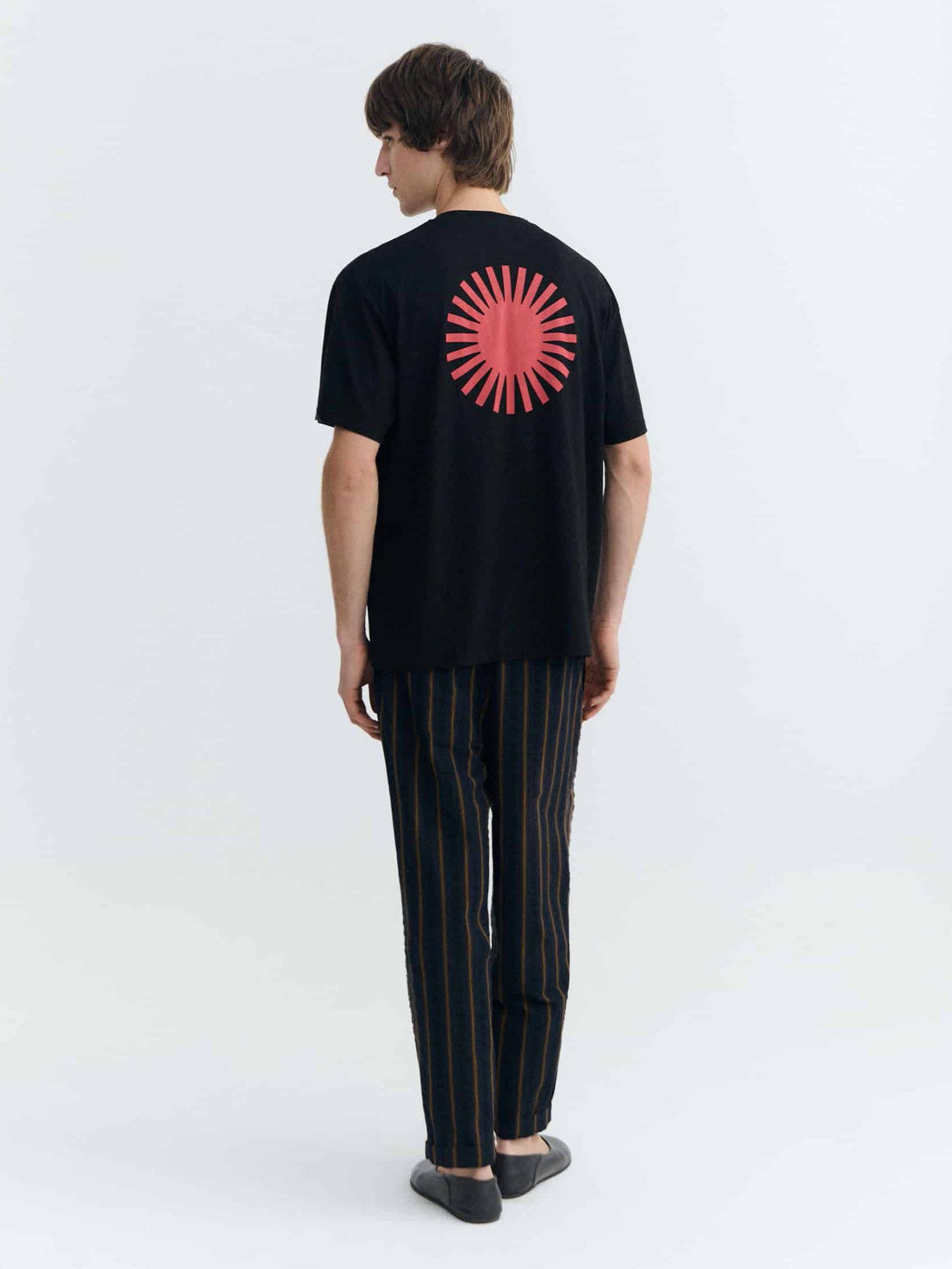 Thinking Mu Print-Shirt Sol Contrast