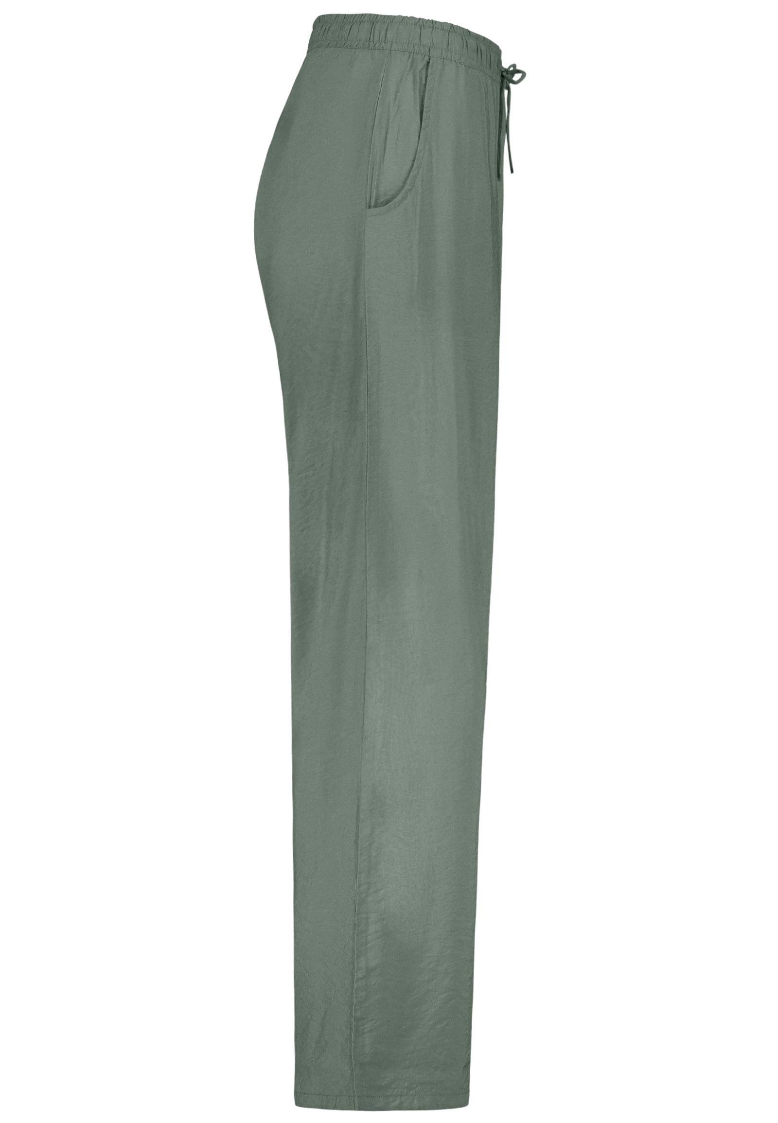 SUBLEVEL Chinos Damen Luftige Sommerhose Freizeit Weit geschnitten Stoffhose Musselin – Bild 4 von 5