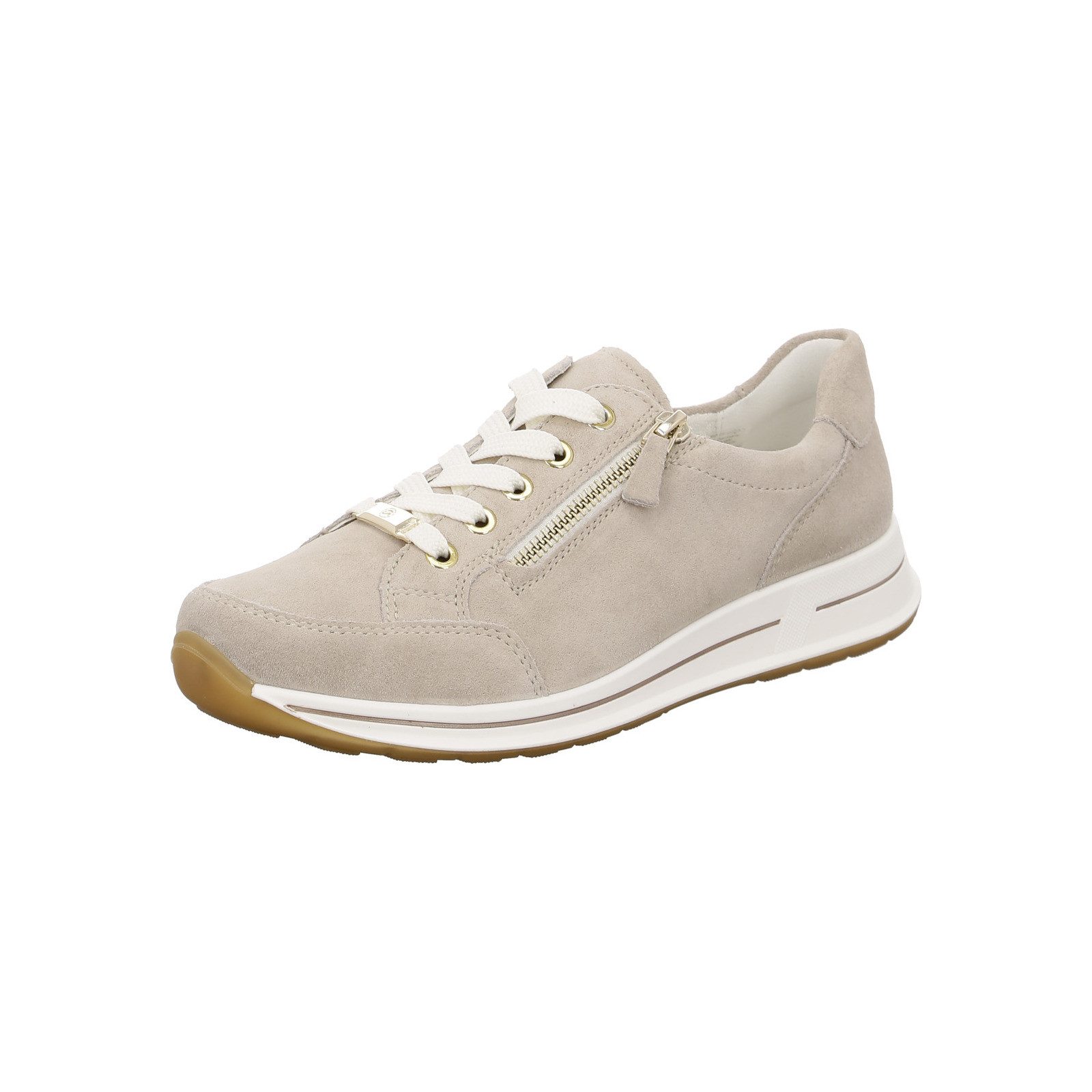 Ara OSAKA Sneaker mit Reißverschluss, H-Weite, Freizeitschuh, Halbschuh, Schnürschuh