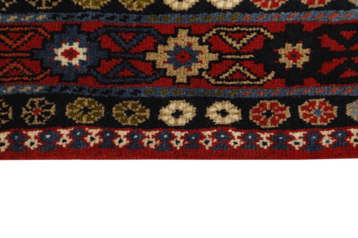 Orientteppich rechteckig, mm Yalameh Perserteppich, Höhe: Orientteppich / 151x203 Nain Trading, 12 Handgeknüpfter