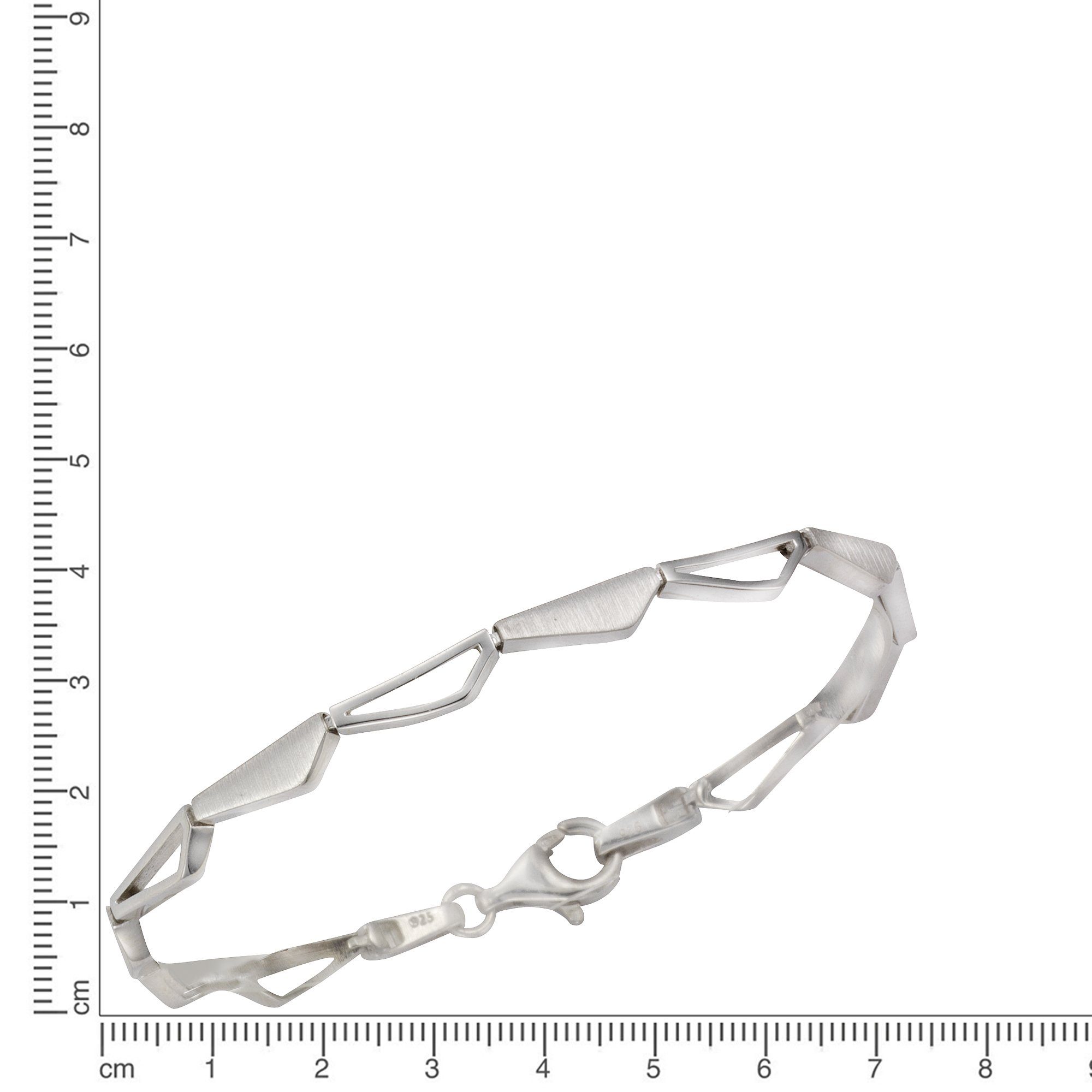 19cm Vivance Sterling Silber Armband 925/- rhodiniert