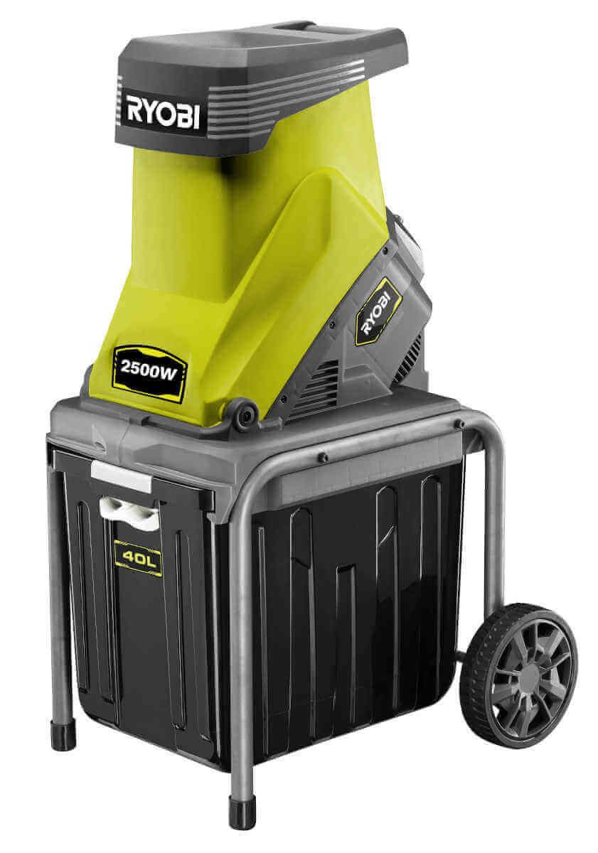 Ryobi Leisehäcksler RYOBI RHS2545B Elektro-Häcksler, Schredder, 2500W, bis 45mm Aststärke