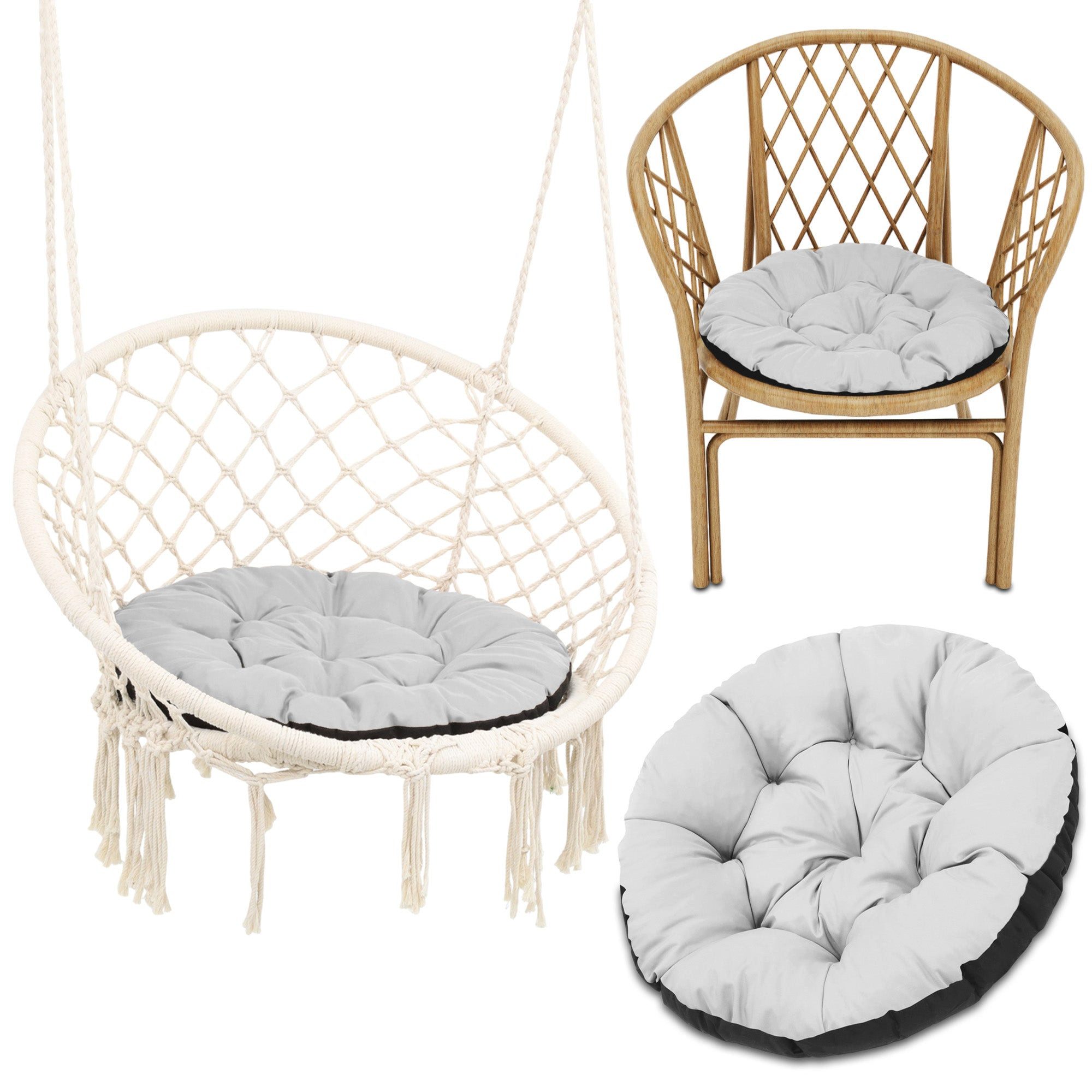 Amazinggirl Palettenkissen Hängesessel Kissen 60 cm Outdoor - Stuhlkissen P günstig online kaufen