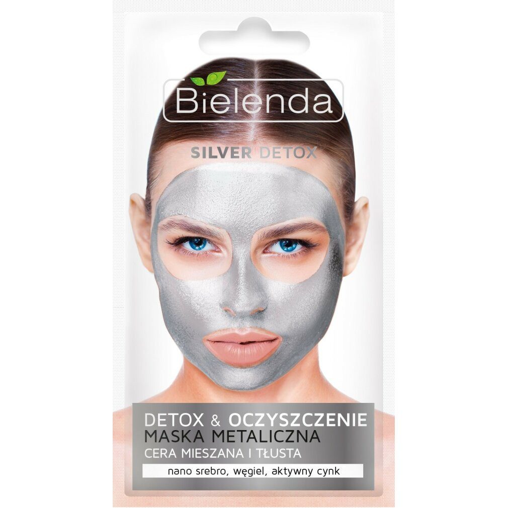 Gesichtsmaske Gold Detox entgiftende & reinigende Metallmaske 8g