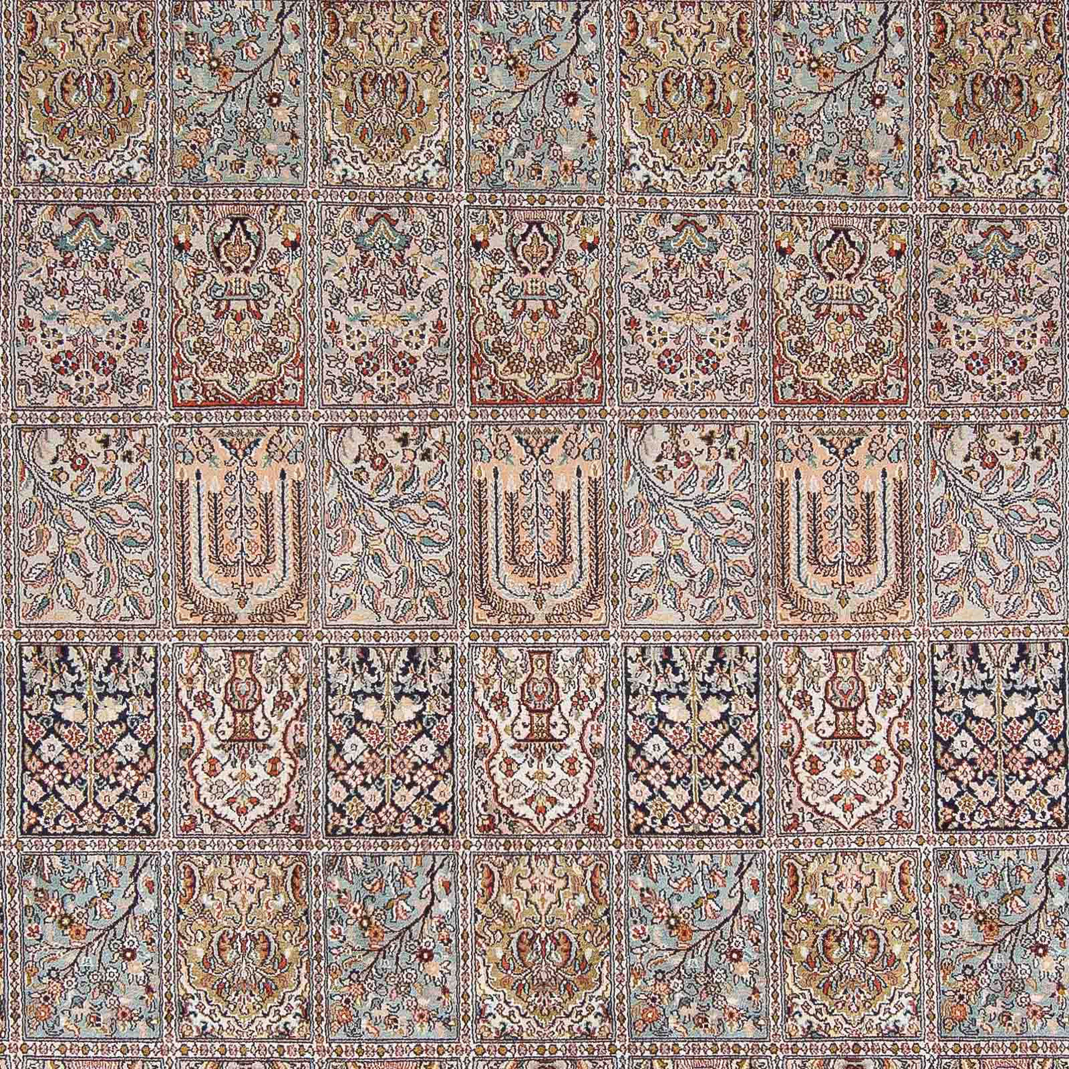 Orientteppich Perser - Einzelstück 213 mit 10 310 mehrfarbig, Classic morgenland, Höhe: - rechteckig, Zertifikat mm, cm Handgeknüpft, x - Wohnzimmer