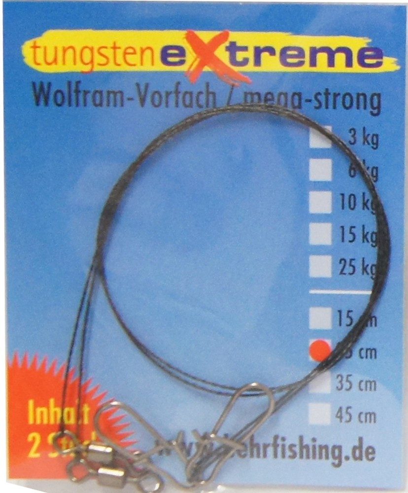 Vorfachschnur Tungsten Spinnvorfächer Stahlvorfach