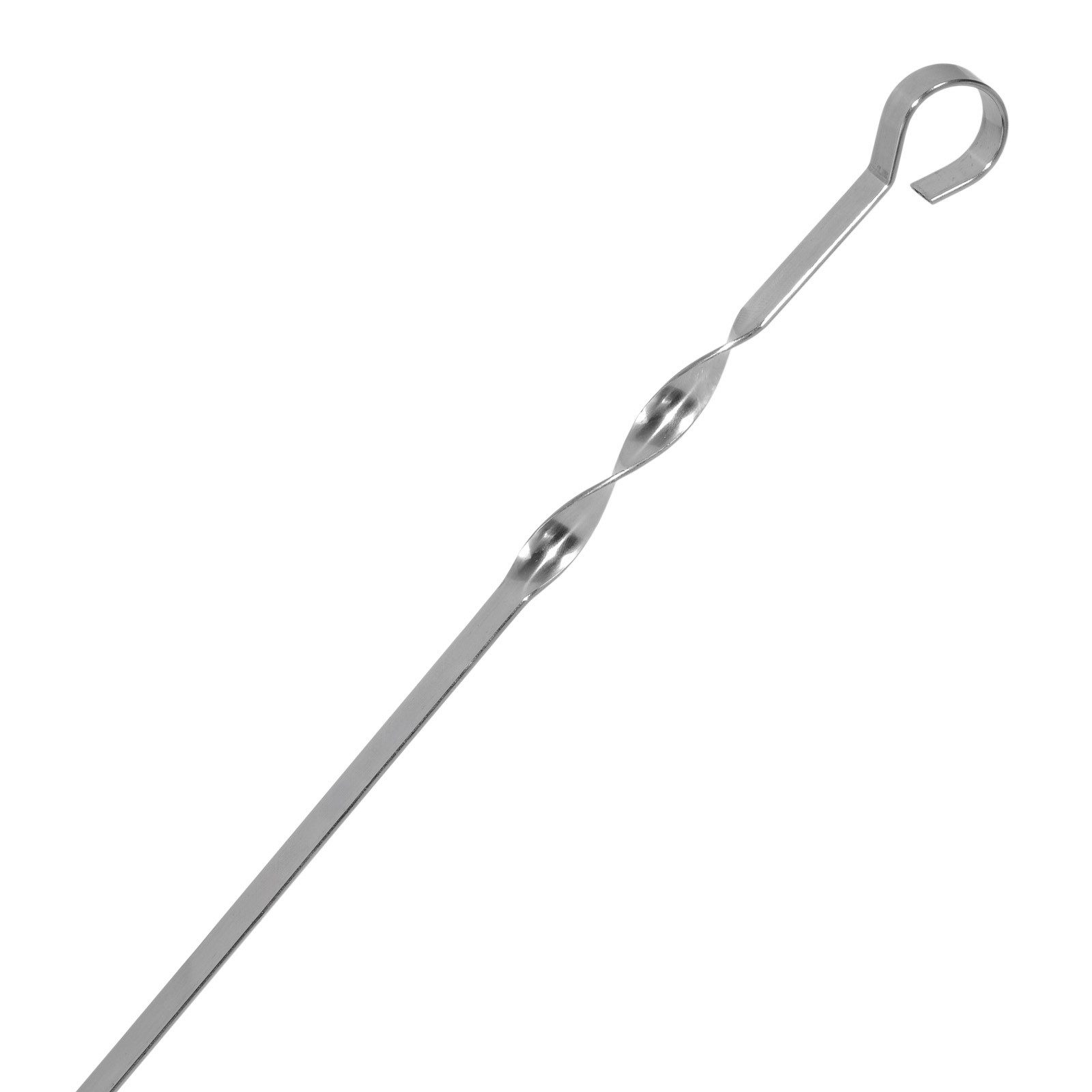 BIG-PAN Grillbesteck-Set BBQ Set 12-teilig – Edelstahl Grillspieße 550 mm Schaschlikspieße – Bild 4 von 5