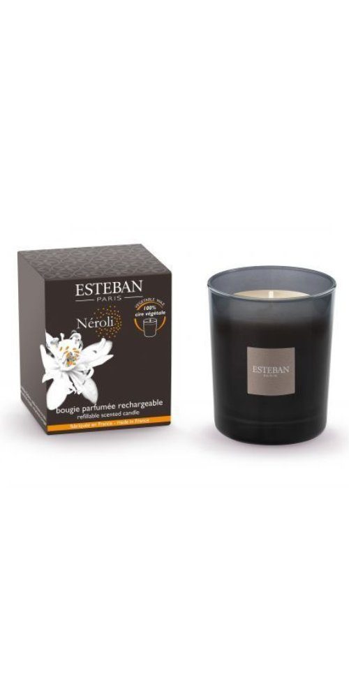 Esteban Duftkerze Neroli 180g, Neroli - Blütenduft aus Frankreich