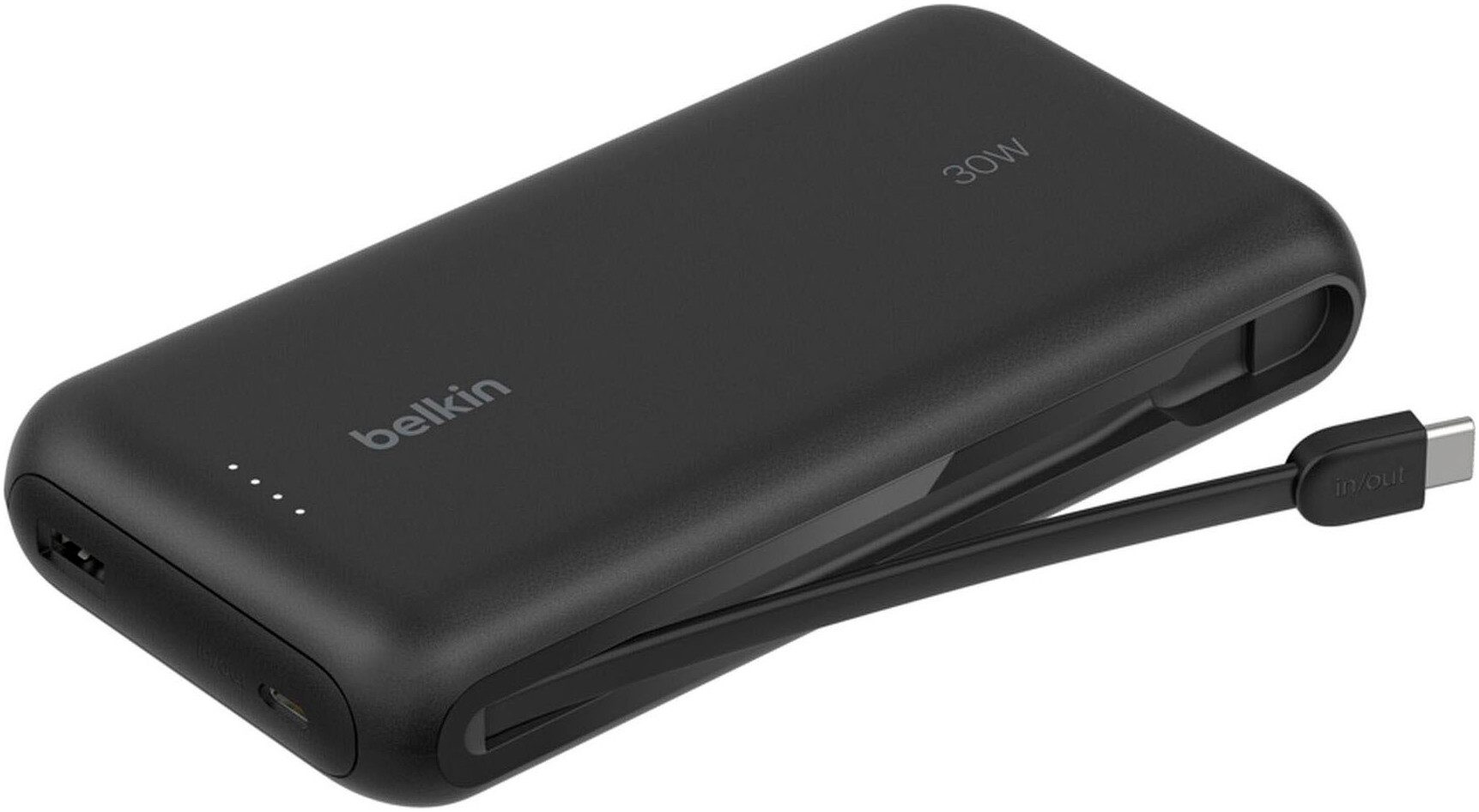 Belkin BOOST CHARGE 20K mit integriertem Kabel 20.000mAh Powerbank Belkin BOOST CHARGE Power Delivery Powerbank 20.000mAh, black