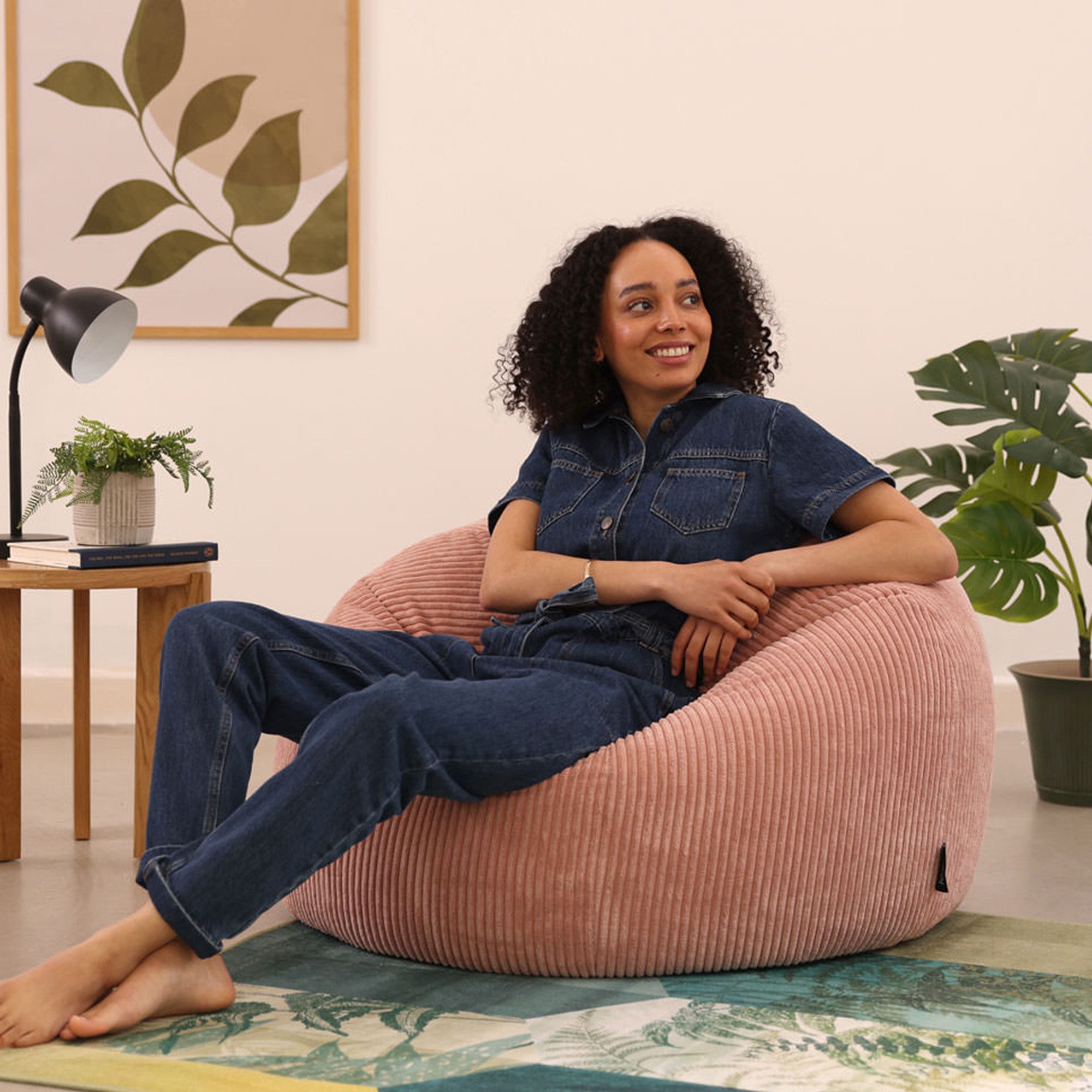 icon Sitzsack Erwachsene aus Cord flauschig günstig online kaufen