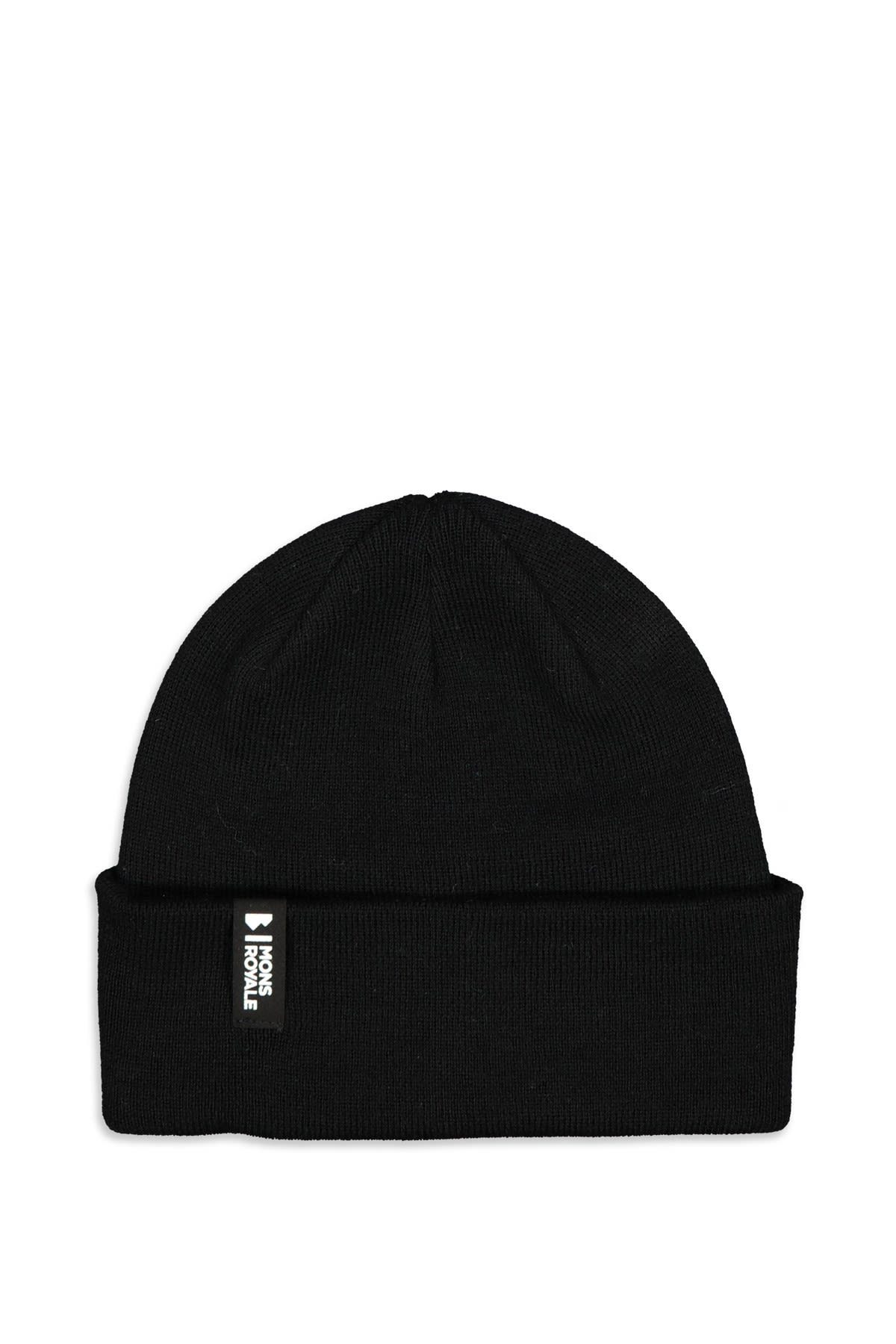 Mons Royale Beanie Mons Royale Mccloud Beanie Accessoires Black