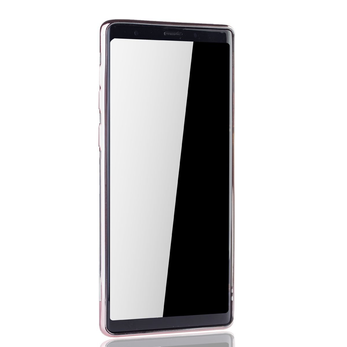 König Design Handyhülle Samsung Galaxy Note 9, Samsung Galaxy Note 9 Handyhülle Bumper Backcover Rosa