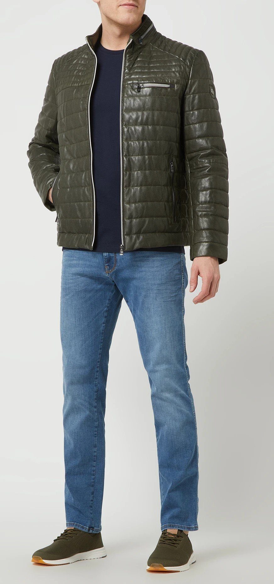 Milestone Lederjacke MSTerenz aus perforiertem Lammleder günstig online kaufen