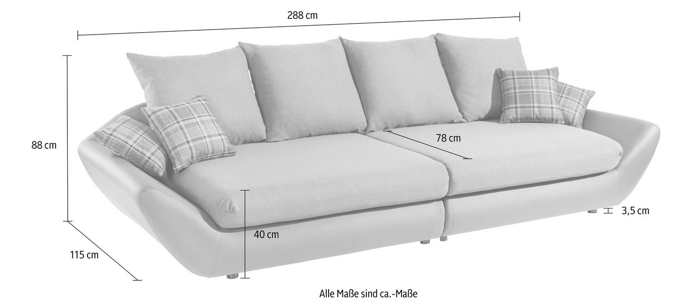 Trendfabrik Big-Sofa-HomeTrends