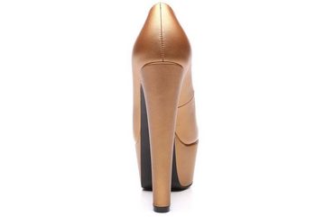 Giaro Samy Gold Matte Pumps