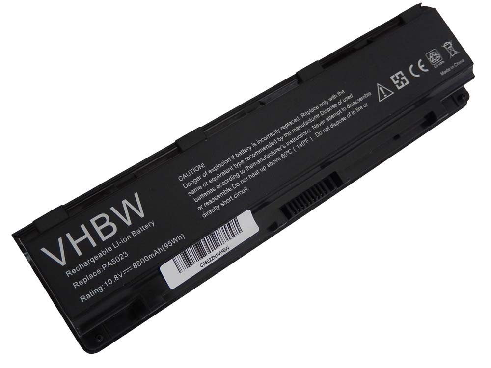 vhbw (10,8 mit Toshiba mAh Li-Ion V) kompatibel Dynabook Qosmio T752 8800 Laptop-Akku