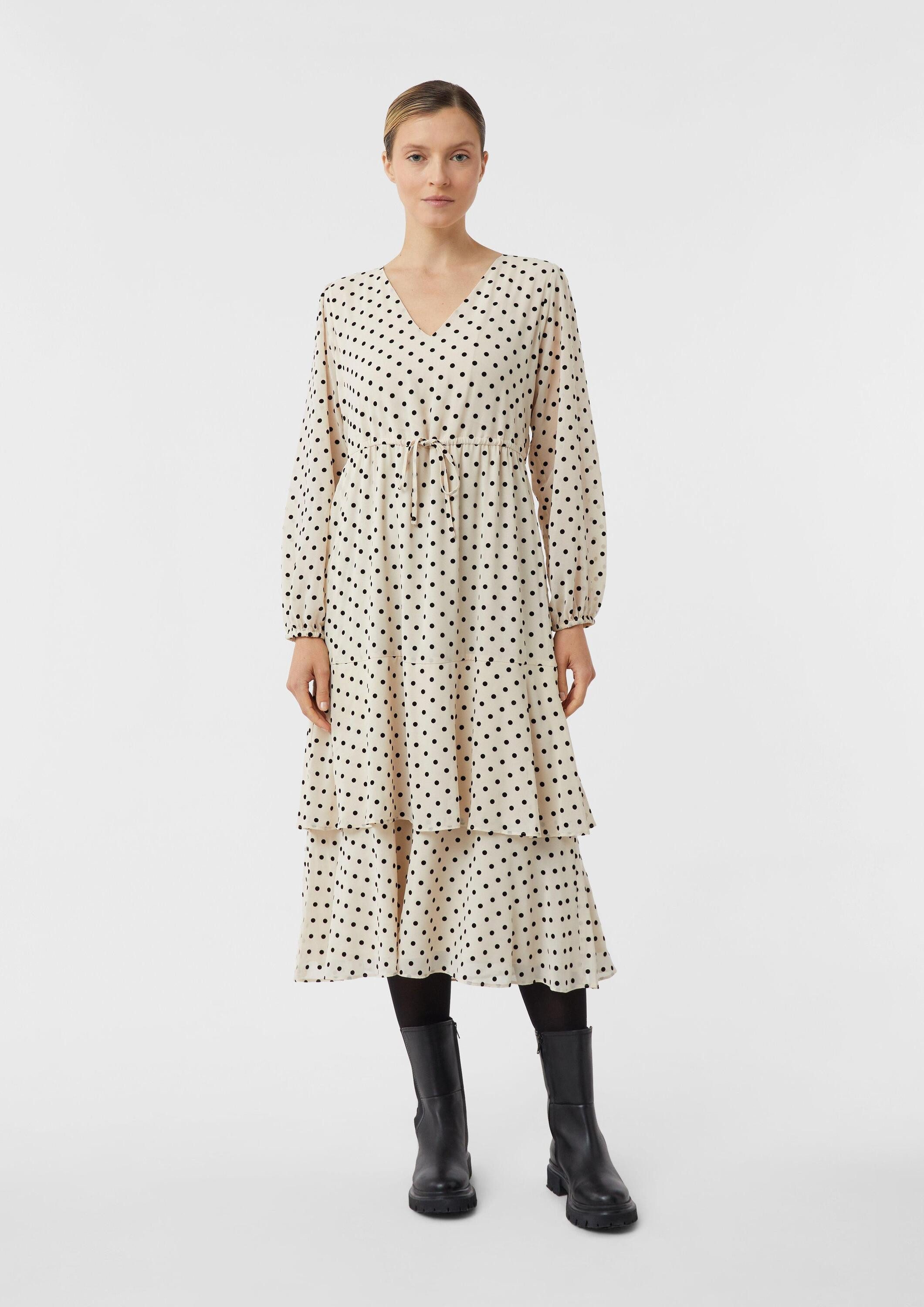 Kleid Mit Polka Dots