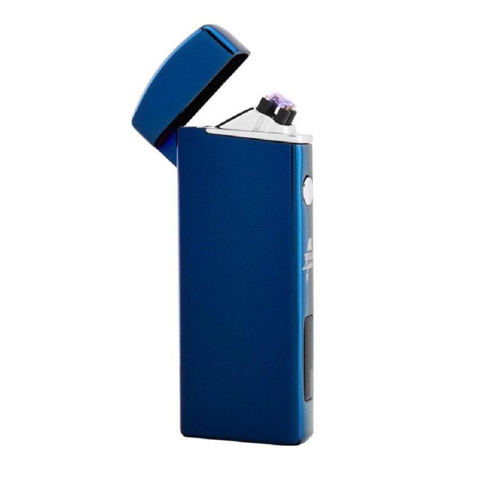 Soapbrothers Feuerzeuge Feuerzeug mit Lichtbogen, rein elektrisch ohne Benzin oder Gas mit USB Ladekabel und schöner Geschenkverpackung - passt perfekt in die Hosentasche, Hochwertig und eine tolle Haptik und Optik, perfekt als Geschenkidee (Geschenkverpackung / Geschenkidee Feuerzeug elektrisch mit Ladekabel, Feuerzeug und USB-Ladekabel), Feuerzeug mit USB Ladekabel